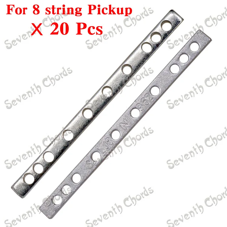 20 Pcs 8 String Electric Guitar Humbucker Pickup Metal Spacers / Pole Spacing 67mm and 73mm for choose
20 Pcs 8 String Electric Guitar Humbucker Pickup Metal Spacers / Pole Spacing 67mm and 73mm for choose