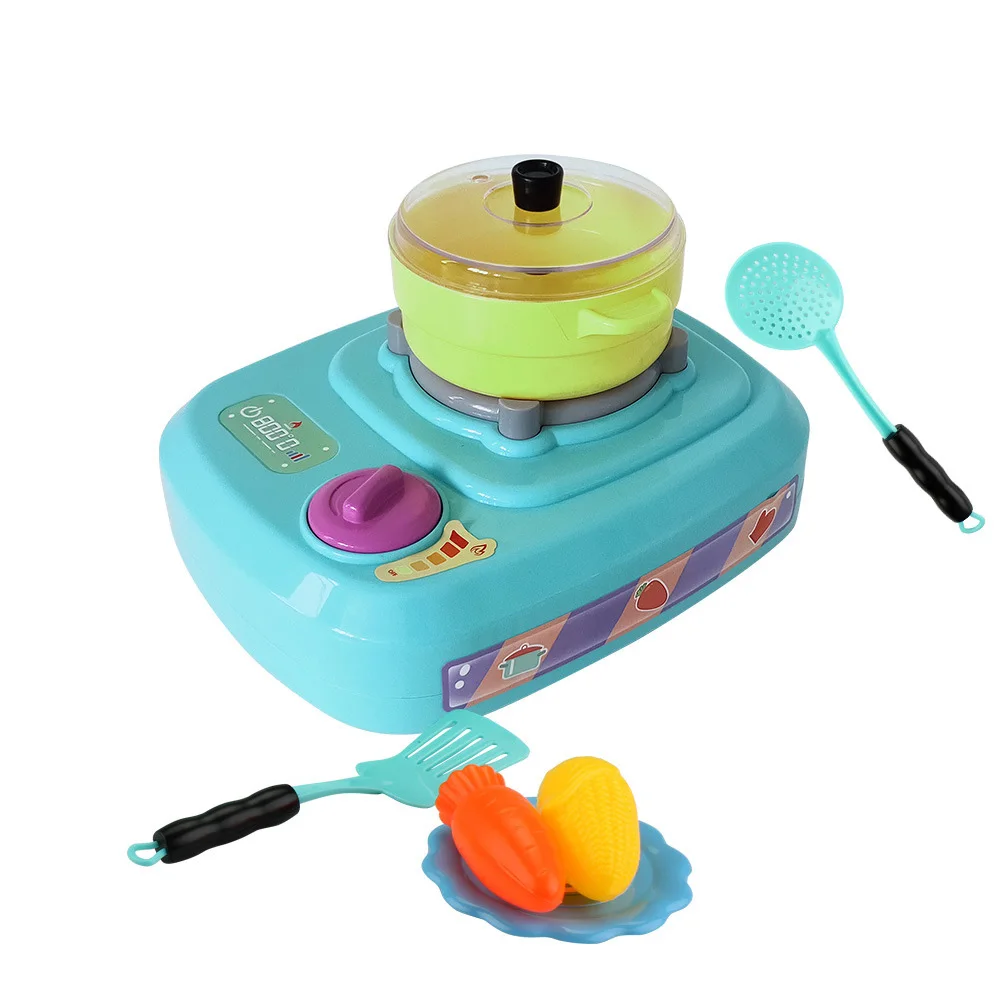 23pcs Smooth Surface Children Pretend Play House Nontoxic Electric Stove Kitchen Toy Set Ringing Simulation Battery Powered Fog
23pcs Smooth Surface Children Pretend Play House Nontoxic Electric Stove Kitchen Toy Set Ringing Simulation Battery Powered Fog