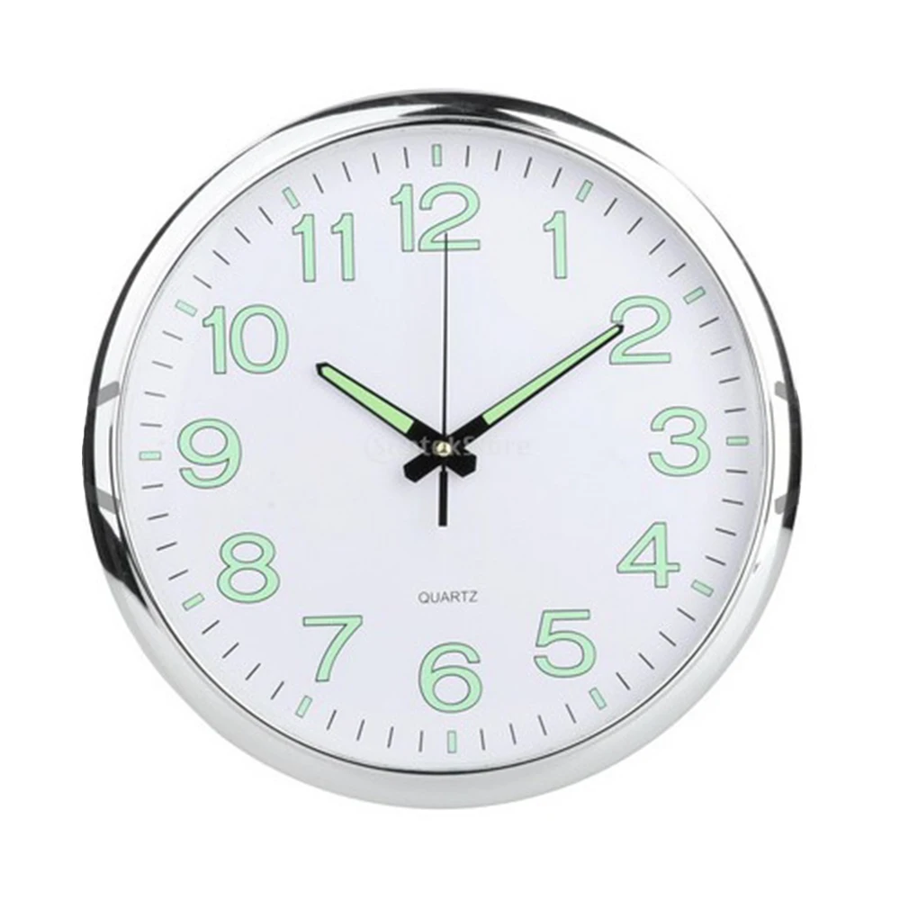 12 Inch Luminous Minimalist Wall Clock Modern Design White Quartz Simple Glowing Hanging Clocks Bedroom Living Room Decoration
12 Inch Luminous Minimalist Wall Clock Modern Design White Quartz Simple Glowing Hanging Clocks Bedroom Living Room Decoration