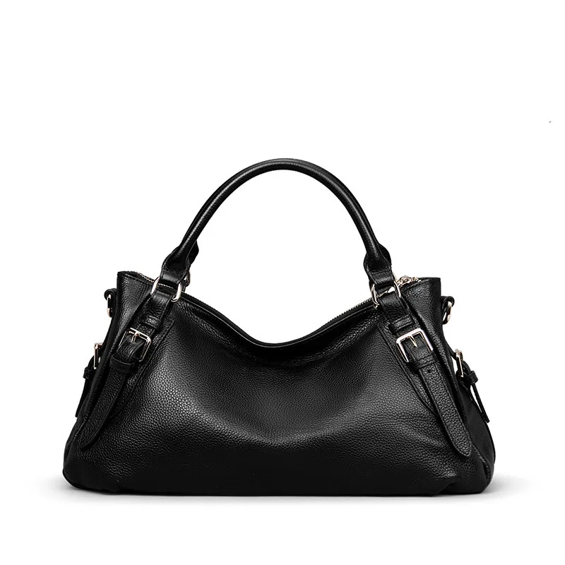 Fashion Vintgage Genuine Leather Handbags For Women High Quality Soft Messenger Bags Large Female Satchel Shoulder Shopping Bag 
Fashion Vintgage Genuine Leather Handbags For Women High Quality Soft Messenger Bags Large Female Satchel Shoulder Shopping Bag