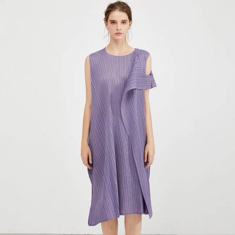 Miyake 2022 Early Spring New Irregular Fake Two Piece Dress Temperament Fit Dresses Hot
Miyake 2022 Early Spring New Irregular Fake Two Piece Dress Temperament Fit Dresses Hot