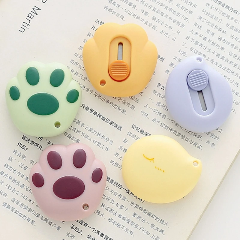 2022 NewMini Cat Paw Retractable Letter Opener Envelope Slitters Auto Spring Back Handle Paper Cutter for Office School Home
2022 NewMini Cat Paw Retractable Letter Opener Envelope Slitters Auto Spring Back Handle Paper Cutter for Office School Home
