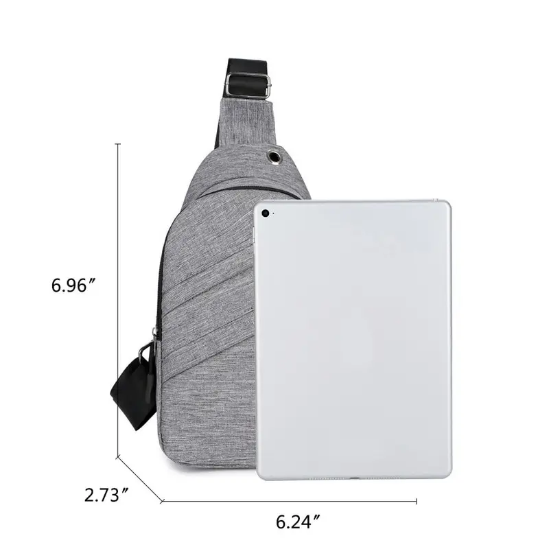 USB Charging Oxford Crossbody Bag Men Anti-theft Chest Pack Summer Short Trip Messengers Bag Water Repellent Shoulder Bag
USB Charging Oxford Crossbody Bag Men Anti-theft Chest Pack Summer Short Trip Messengers Bag Water Repellent Shoulder Bag