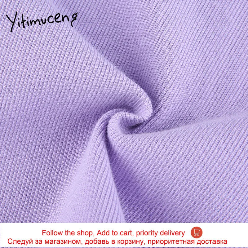 Yitimuceng Lace Tshirts Woman Clothes Crop Tops Streetwear Purple Top Short Sleeve Square Collar Tees 2021 Summer New Pullover
Yitimuceng Lace Tshirts Woman Clothes Crop Tops Streetwear Purple Top Short Sleeve Square Collar Tees 2021 Summer New Pullover