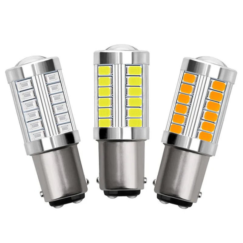 

1Pcs 1157 33-SMD Durable High Bright Long Lifespan Low Consumption LED Car Bulb Backup Reverse Light 5630 BA15S P21W#290516