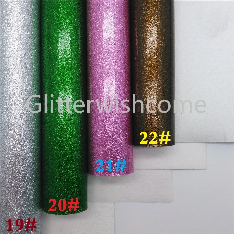 Гладкая блестящая ткань Glitterwishcome 21 х29 см Размер A4 блестящие кожаные листы