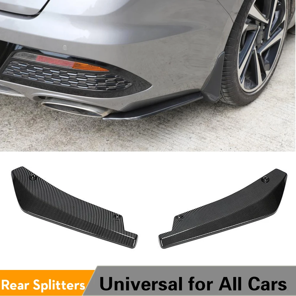 Universal Rear Bumper Splitters Winglets Aprons Cupwings for Mercedes-Benz Class W205 All Sedan ABS Carbon Look Glossy Black
Universal Rear Bumper Splitters Winglets Aprons Cupwings for Mercedes-Benz Class W205 All Sedan ABS Carbon Look Glossy Black