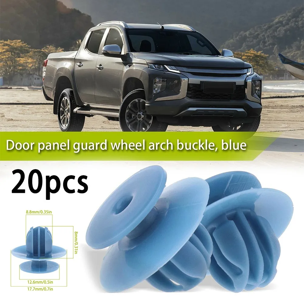 20pcs Car Trim Clips Plastic Blue Replacement For Mitsubish L 200 MU000977 Car Wheel Arches Trim Clips High Reliability Parts
20pcs Car Trim Clips Plastic Blue Replacement For Mitsubish L 200 MU000977 Car Wheel Arches Trim Clips High Reliability Parts