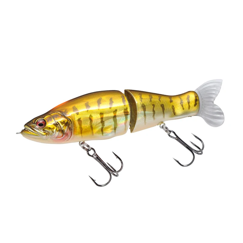 Top Fishing Lures 135mm 28g minnow quality professional bait swim bait jointed bait equipped black or white hook for pike
Top Fishing Lures 135mm 28g minnow quality professional bait swim bait jointed bait equipped black or white hook for pike