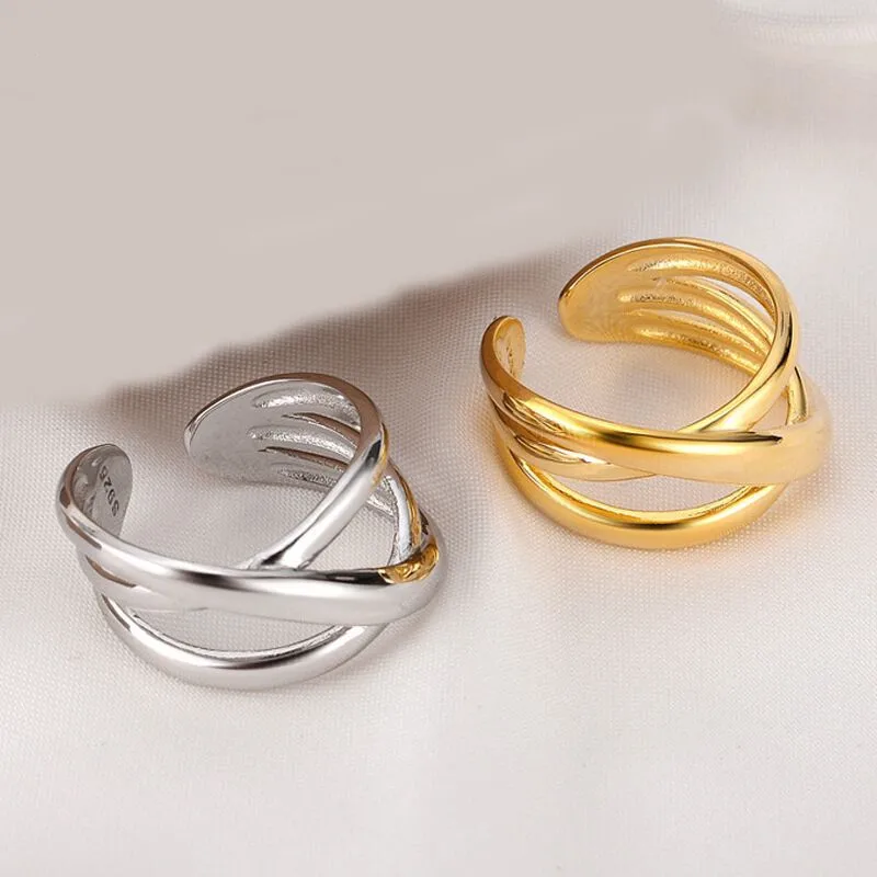 VENTFILLE 925 Sterling Silver Line Woven Winding Ring For Women Simple Personality Trendy Jewelry 2021 New Dropshipping
VENTFILLE 925 Sterling Silver Line Woven Winding Ring For Women Simple Personality Trendy Jewelry 2021 New Dropshipping