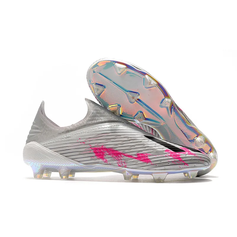 Luxury Silver Soccer Shoes Men New X19+FG Football Boots Outdoor Non-Slip Soccer Boots Cleats Male Sneakers Gifts Chuteira Campo
Luxury Silver Soccer Shoes Men New X19+FG Football Boots Outdoor Non-Slip Soccer Boots Cleats Male Sneakers Gifts Chuteira Campo