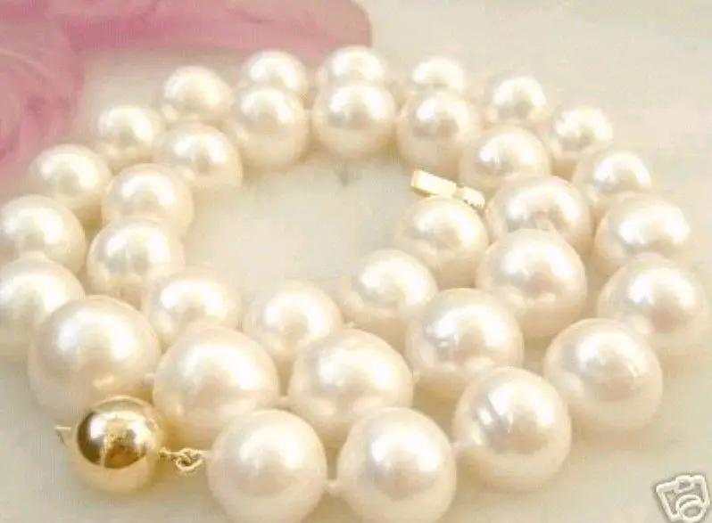 Hot sale 9-10MM AA++ White Akoya Round Pearl Necklace 18"
Hot sale 9-10MM AA++ White Akoya Round Pearl Necklace 18"