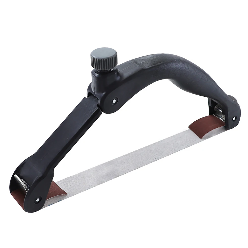 Adjustable Bow Shaped Sandpaper Holder Durable Walls Woodworking Handheld With Abrasive Band Polishing ABS Foldable Professional
Adjustable Bow Shaped Sandpaper Holder Durable Walls Woodworking Handheld With Abrasive Band Polishing ABS Foldable Professional