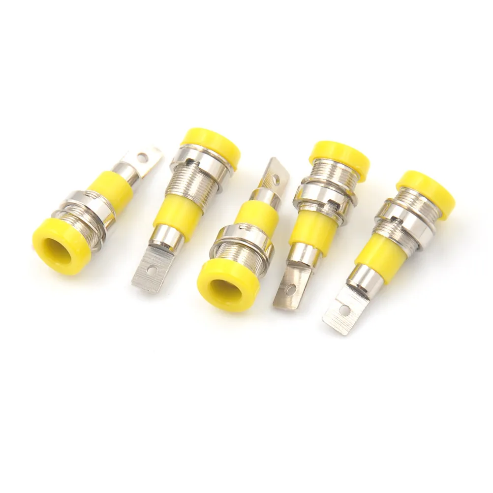 Набор из 5 шт. разъемов мини 4 мм banana socket
Набор из 5 шт. разъемов мини 4 мм banana socket