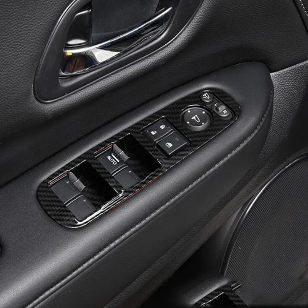 For Honda HRV HR-V VEZEL 2014 2015- 2019 ABS Carbon fiber Door Window glass Lift Control Switch Panel Cover Trim LHD
For Honda HRV HR-V VEZEL 2014 2015- 2019 ABS Carbon fiber Door Window glass Lift Control Switch Panel Cover Trim LHD
