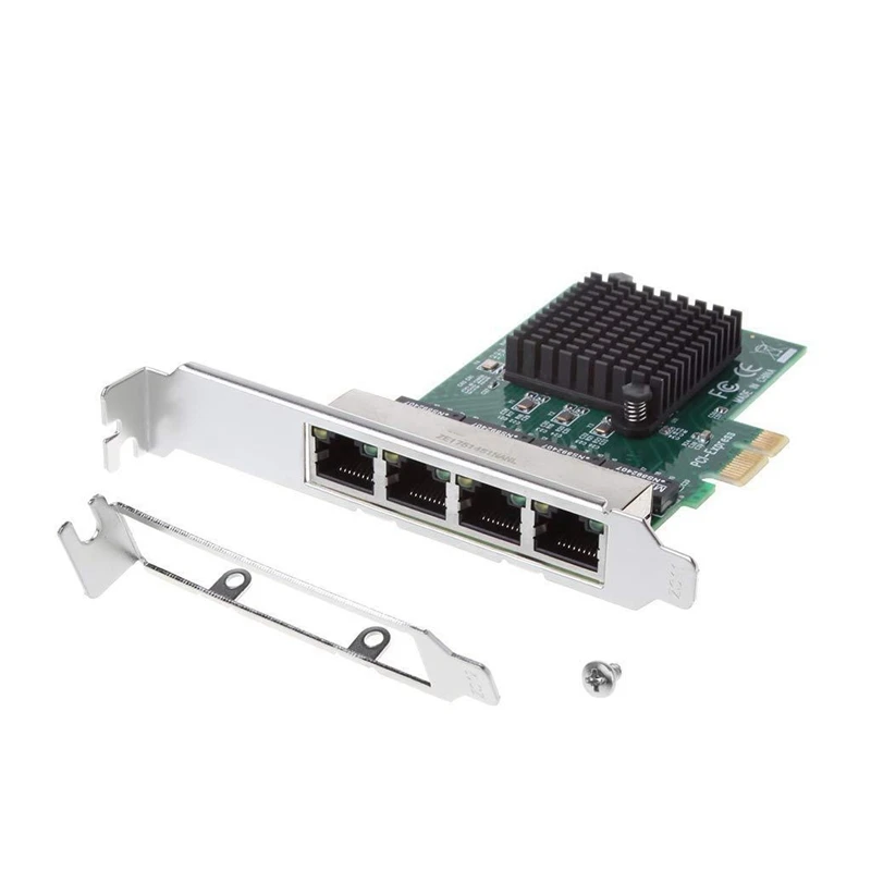 RTL8111G гигабитная четырехпортовая сетевая карта PCI-E X1 гигабитный Ethernet-серверный адаптер Сетевая карта
RTL8111G гигабитная четырехпортовая сетевая карта PCI-E X1 гигабитный Ethernet-серверный адаптер Сетевая карта