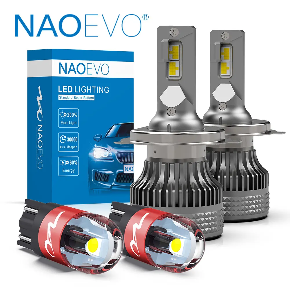 NAOEVO H4 H7 led Auto Headlight H11 HB4 9006 H1 HB3 9005 H8 H9 Car Fog Light 12V 30W H13 H10 9007 9004 9008 Turbo Fan W5W Lamp
NAOEVO H4 H7 led Auto Headlight H11 HB4 9006 H1 HB3 9005 H8 H9 Car Fog Light 12V 30W H13 H10 9007 9004 9008 Turbo Fan W5W Lamp