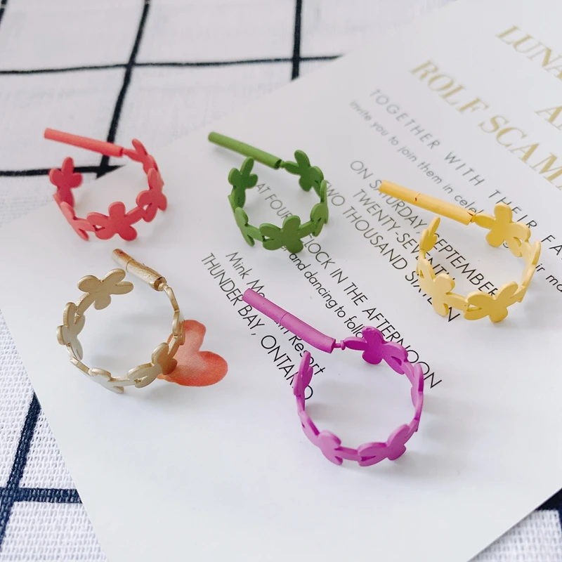 DIY jewelry accessories multi-color optional small flower circle earrings earrings jewelry accessories materials
DIY jewelry accessories multi-color optional small flower circle earrings earrings jewelry accessories materials