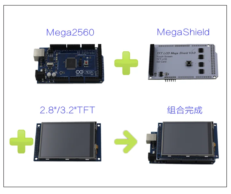 TFT01 3.2''Mega Shield Touch LCD Expansion Board Level Shift Board Ar Adapter Board
TFT01 3.2''Mega Shield Touch LCD Expansion Board Level Shift Board Ar Adapter Board