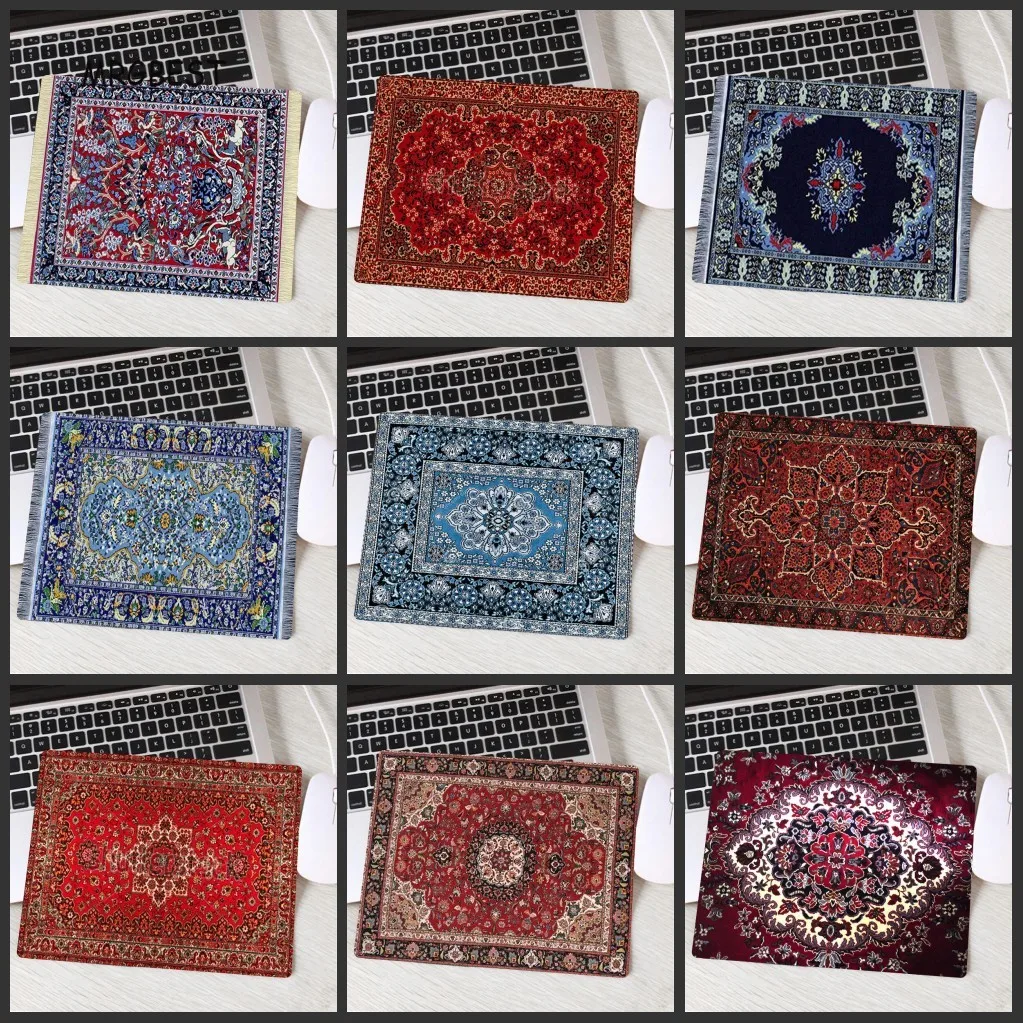 MRGLZY Persian carpet big pattern cup mouse mat mini woven carpet pad, home office desk decoration craft, retro pad with tassels
MRGLZY Persian carpet big pattern cup mouse mat mini woven carpet pad, home office desk decoration craft, retro pad with tassels