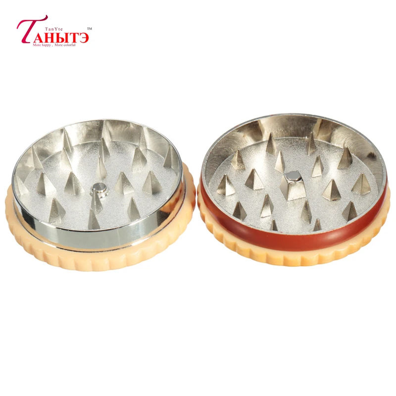 12Pcs Creativity Biscuit Shape Manual Herb Grinder 2 Layers Tobacco Herb Pipe Grinder Smoke Tobacco Crusher For Smoking Weed
12Pcs Creativity Biscuit Shape Manual Herb Grinder 2 Layers Tobacco Herb Pipe Grinder Smoke Tobacco Crusher For Smoking Weed
