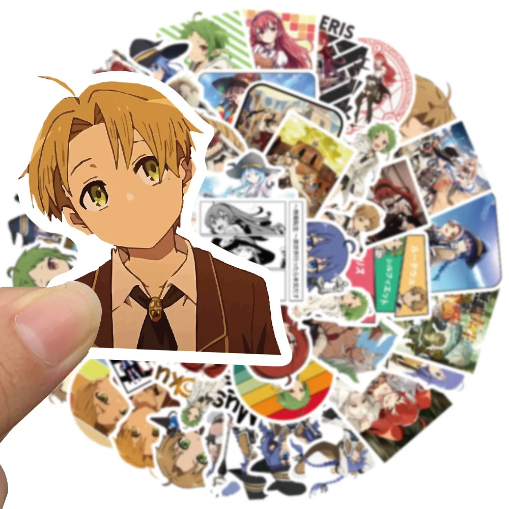 10/50PCS Mushoku Tensei: Jobless Reincarnation Anime Stickers Graffiti DIY Skateboard Luggage Laptop Phone Car PVC Decals
10/50PCS Mushoku Tensei: Jobless Reincarnation Anime Stickers Graffiti DIY Skateboard Luggage Laptop Phone Car PVC Decals