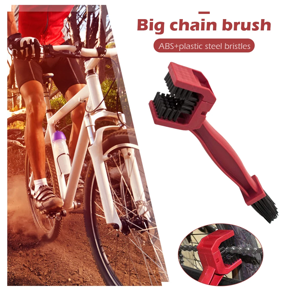 Bicycle Motorcycle Chain Cleaner MTB Mountain Road Bike Chain Freewheel Scrubber Scrub Brush Cleaning Tool Red
Bicycle Motorcycle Chain Cleaner MTB Mountain Road Bike Chain Freewheel Scrubber Scrub Brush Cleaning Tool Red
