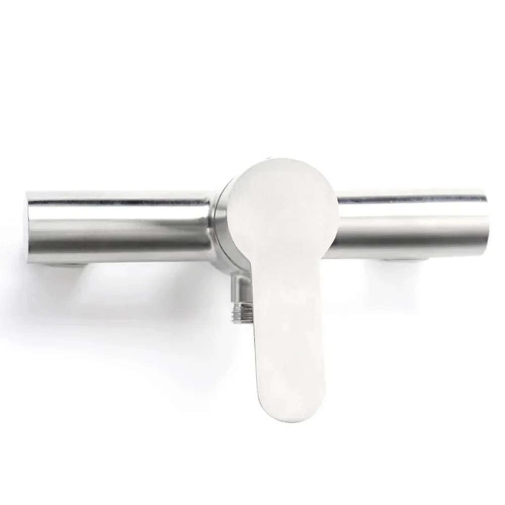1pc 304 Stainless Steel Shower Faucet Hot And Cold Water Mixer Wall Mounted Metal Handle G1/2in Shower Faucet For Bathroom
1pc 304 Stainless Steel Shower Faucet Hot And Cold Water Mixer Wall Mounted Metal Handle G1/2in Shower Faucet For Bathroom