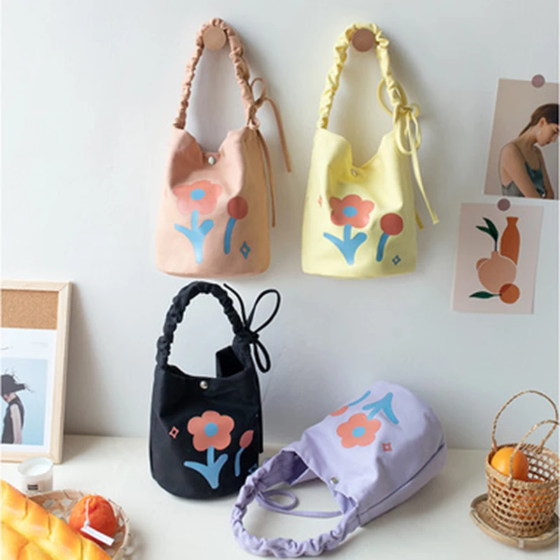 Kawaii Shoulder Bag For Women Korean Fashion Canvas Flower Handbags Grils Large Capacity Tote Bags Portable Phone Key Pouch 200
Kawaii Shoulder Bag For Women Korean Fashion Canvas Flower Handbags Grils Large Capacity Tote Bags Portable Phone Key Pouch 200
