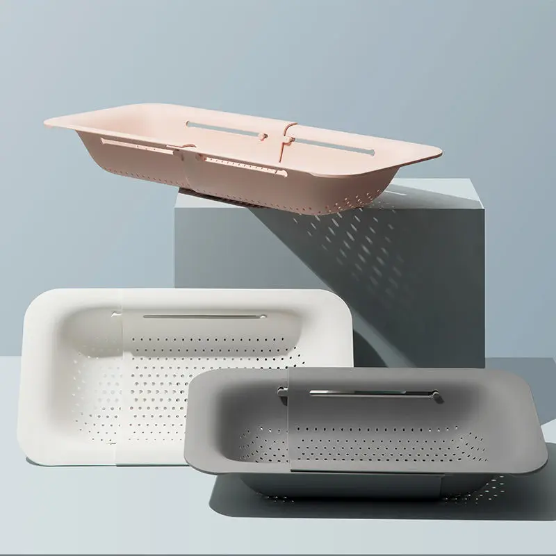 Telescopic Multifunctional Drain Basket Kitchen Supplies Large Plastic Sink Drain Rack Sink Rack Bowl Rack
Telescopic Multifunctional Drain Basket Kitchen Supplies Large Plastic Sink Drain Rack Sink Rack Bowl Rack