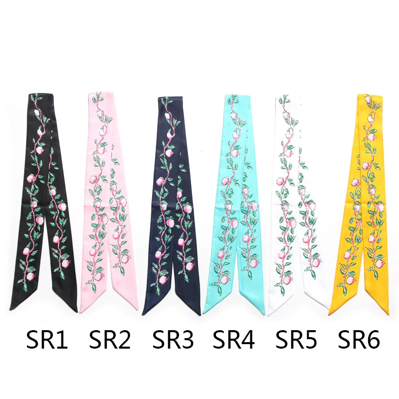 New Multifunction Flower Print Yellow Black Bag Handle Tie Wrap Silk Scarf Fashion Head Scarf Small Long Skinny Scarves 100*5 cm
New Multifunction Flower Print Yellow Black Bag Handle Tie Wrap Silk Scarf Fashion Head Scarf Small Long Skinny Scarves 100*5 cm