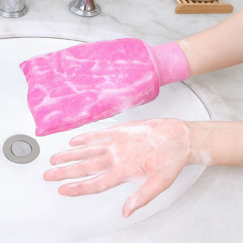 2pcs Bath Scrub Glove Exfoliating Body Facial Tan Massage Glove Exfoliator Glove Random Color Bath Shower Wash Bathroom Products
2pcs Bath Scrub Glove Exfoliating Body Facial Tan Massage Glove Exfoliator Glove Random Color Bath Shower Wash Bathroom Products