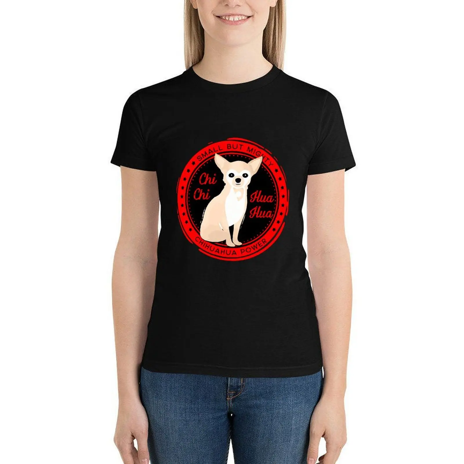 Chihuahua T Shirt Cotton Casual T-Shirt Short Sleeve Graphic O Neck Funny Women Tee Shirt Oversized
Chihuahua T Shirt Cotton Casual T-Shirt Short Sleeve Graphic O Neck Funny Women Tee Shirt Oversized