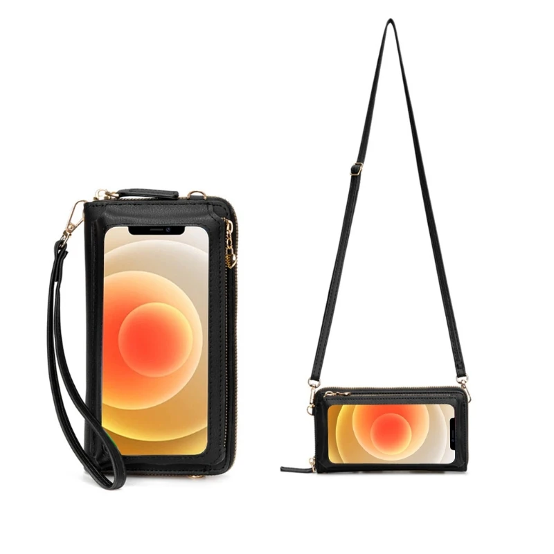 Women Touch Screen Wristlet Phone Handbag Rfid Protection Small Shoulder Bag Female Casual Crossbody Purse Travel Shopping Tote
Women Touch Screen Wristlet Phone Handbag Rfid Protection Small Shoulder Bag Female Casual Crossbody Purse Travel Shopping Tote