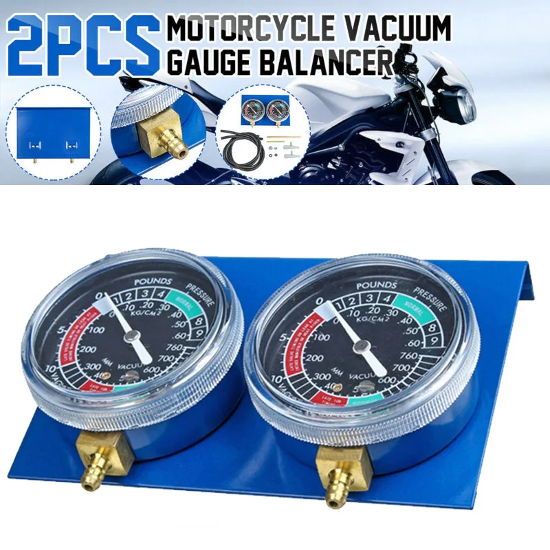 2pcs/set Motorcycle Carburetor Vacuum Gauge Balancer Synchronizer Tool W/Hose Kit Universal Accessories For Suzuki Kawasaki
2pcs/set Motorcycle Carburetor Vacuum Gauge Balancer Synchronizer Tool W/Hose Kit Universal Accessories For Suzuki Kawasaki