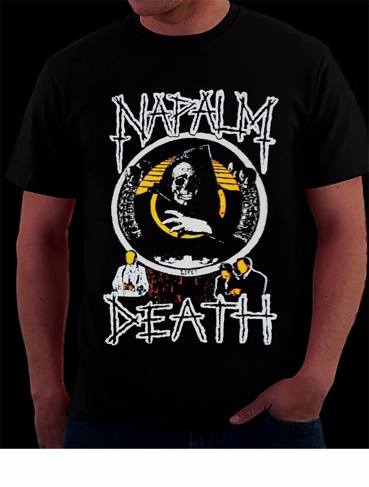 NAPALM DEATH Британско американская Экстремальная металлическая группа T_shirt SIZESS to 6XL