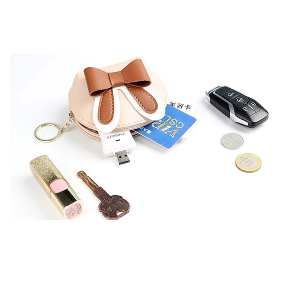 2021 New Coin Purse Fashion Cute Rabbit Ear Cartoon Women Wallets Mini Cute Zipper Girls Coin Wallet Usb Cable Bag Key
2021 New Coin Purse Fashion Cute Rabbit Ear Cartoon Women Wallets Mini Cute Zipper Girls Coin Wallet Usb Cable Bag Key