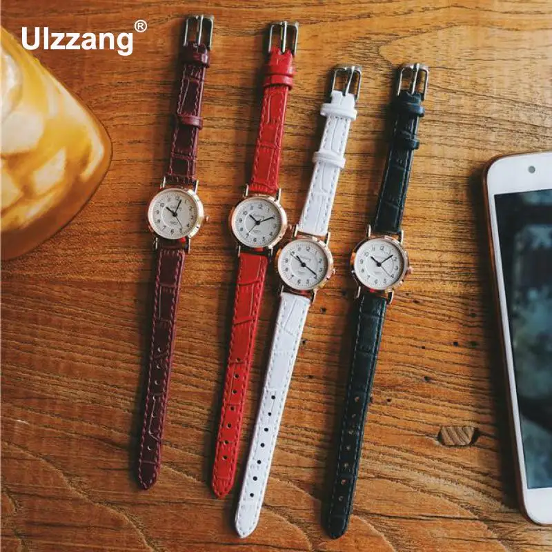 Luxury Black Red Brown Quartz Women Watch Simple Small Round Dial Watch Classic Ladies Watch Quartz Watch Relojes Mujer 2018
Luxury Black Red Brown Quartz Women Watch Simple Small Round Dial Watch Classic Ladies Watch Quartz Watch Relojes Mujer 2018