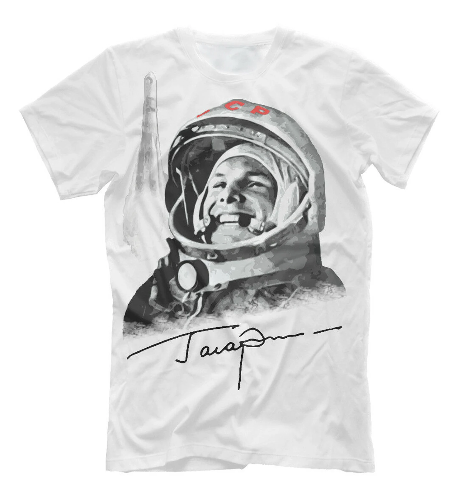 USSR Space Astronaut Gagarin T-Shirt. Summer Cotton Short Sleeve O-Neck Mens T Shirt New S-3XL 
USSR Space Astronaut Gagarin T-Shirt. Summer Cotton Short Sleeve O-Neck Mens T Shirt New S-3XL