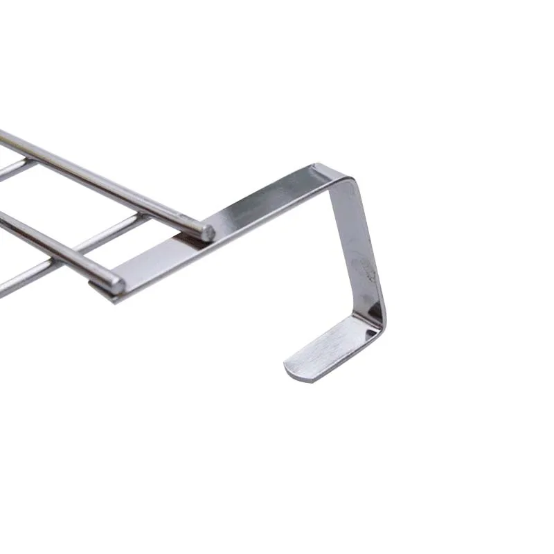 Stainless Steel Door Hooks Bathroom Kitchen Home Organizers 5 Hook Towel Cleaning Cloth Hanger Dropship | Дом и сад