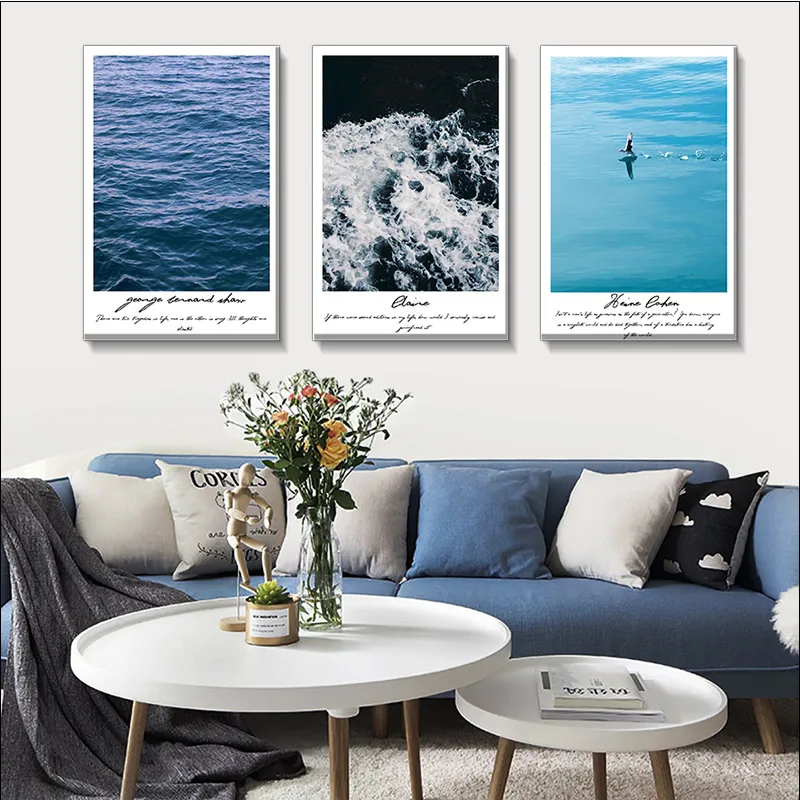 Modern Simple Seascape Paintingswith Frame, Waves, Dark Blue Ocean Posters Add Frame, Prints, Letter Murals, Family Club Decorat
Modern Simple Seascape Paintingswith Frame, Waves, Dark Blue Ocean Posters Add Frame, Prints, Letter Murals, Family Club Decorat