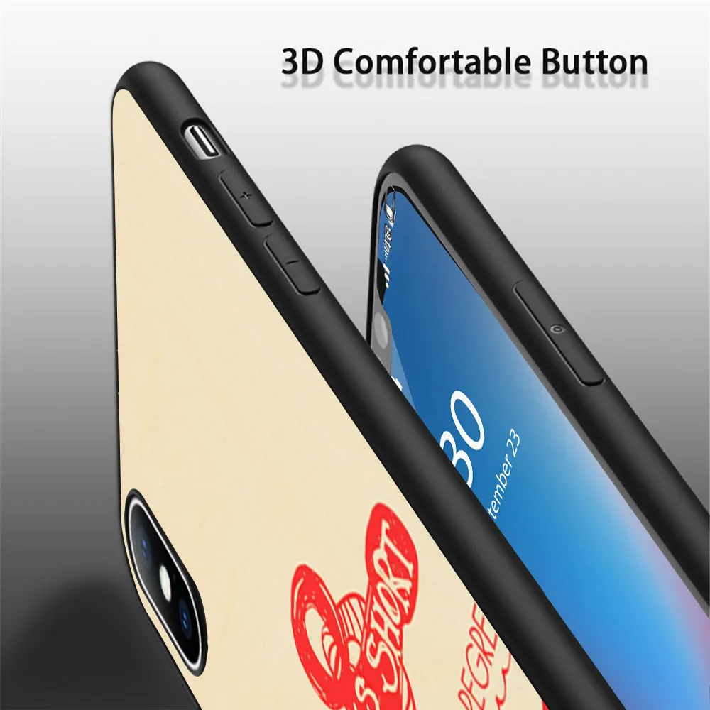 Мягкий силиконовый чехол для iPhone 11 Pro Max X 5S 6 6S XR XS 7 8 Plus | Мобильные телефоны и