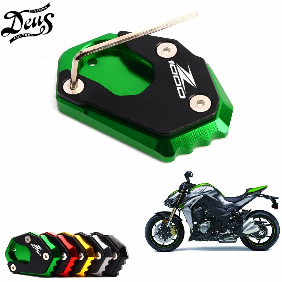 For KAWASAKI Z1000 2010-2019 Z1000SX NINJA 1000 2011-2016 Fashion Motorcycle Side Stand Enlarger Plate Pad kickstand Extension
For KAWASAKI Z1000 2010-2019 Z1000SX NINJA 1000 2011-2016 Fashion Motorcycle Side Stand Enlarger Plate Pad kickstand Extension