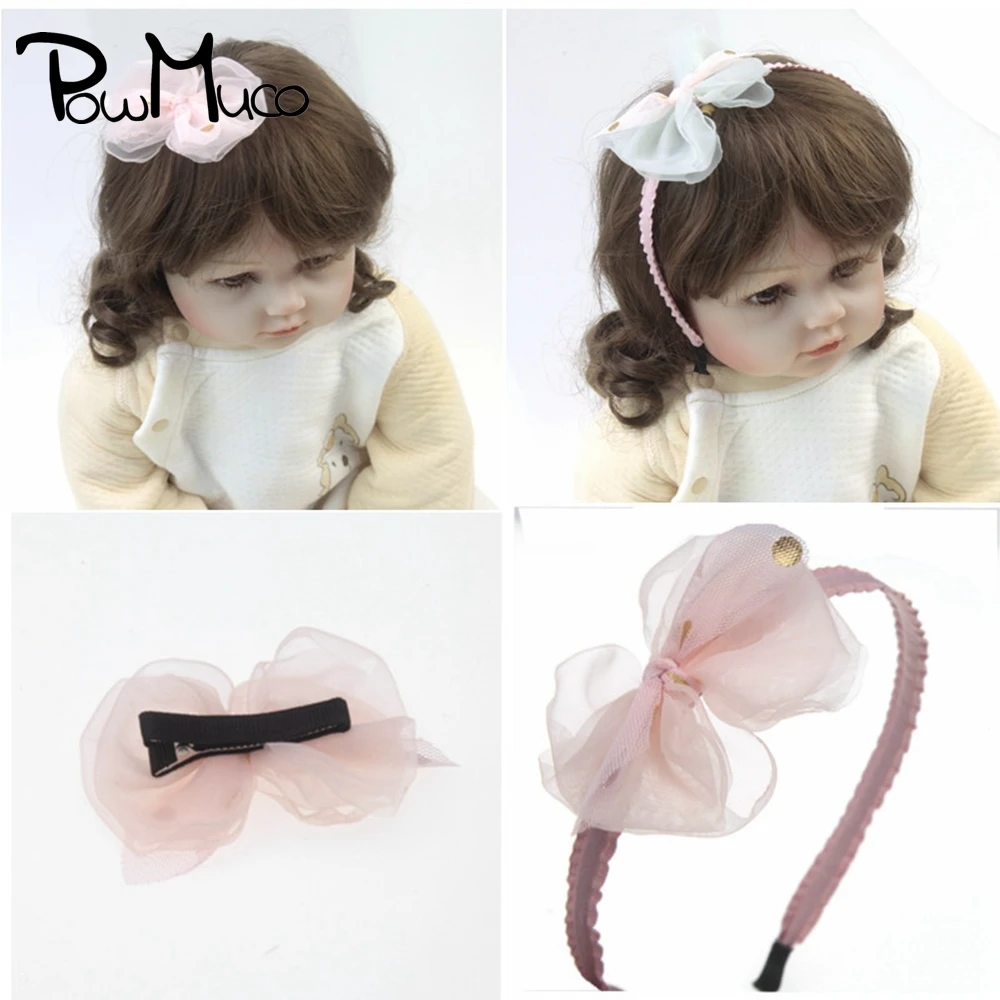 Powmuco Lovely Toddler Net Yarn Bowknot Hair Hoop and Hairpins Set 5 Colors Handmade Bows Baby Girls Headwear Photography Props
Powmuco Lovely Toddler Net Yarn Bowknot Hair Hoop and Hairpins Set 5 Colors Handmade Bows Baby Girls Headwear Photography Props