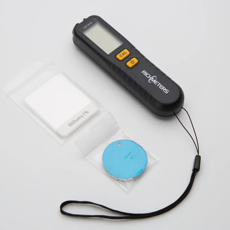 RICHMETERS GY910 Digital Coating Thickness Gauge 1 micron/0-1300 Car Paint Film Thickness Tester Meter Measuring FE/NFE GY911
RICHMETERS GY910 Digital Coating Thickness Gauge 1 micron/0-1300 Car Paint Film Thickness Tester Meter Measuring FE/NFE GY911