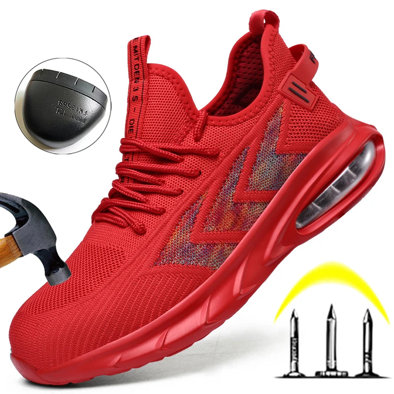 2021 Autumn New Work Safety Shoes Men Sneakers Steel Toe Cap Puncture Proof Working Shoes Air Cushion Comforty Work Safety Boots
2021 Autumn New Work Safety Shoes Men Sneakers Steel Toe Cap Puncture Proof Working Shoes Air Cushion Comforty Work Safety Boots