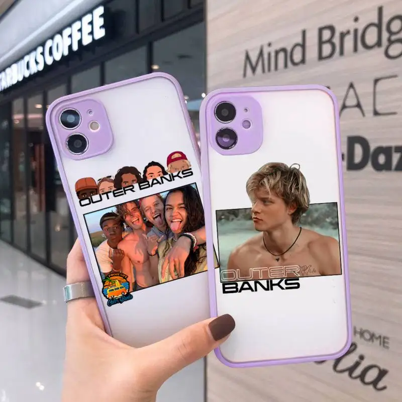 Outer Banks Pogue Life Phone Case For iPhone 12 11 Mini Pro XR XS Max 7 8 Plus X Matte transparent Purple Back Cover
Outer Banks Pogue Life Phone Case For iPhone 12 11 Mini Pro XR XS Max 7 8 Plus X Matte transparent Purple Back Cover