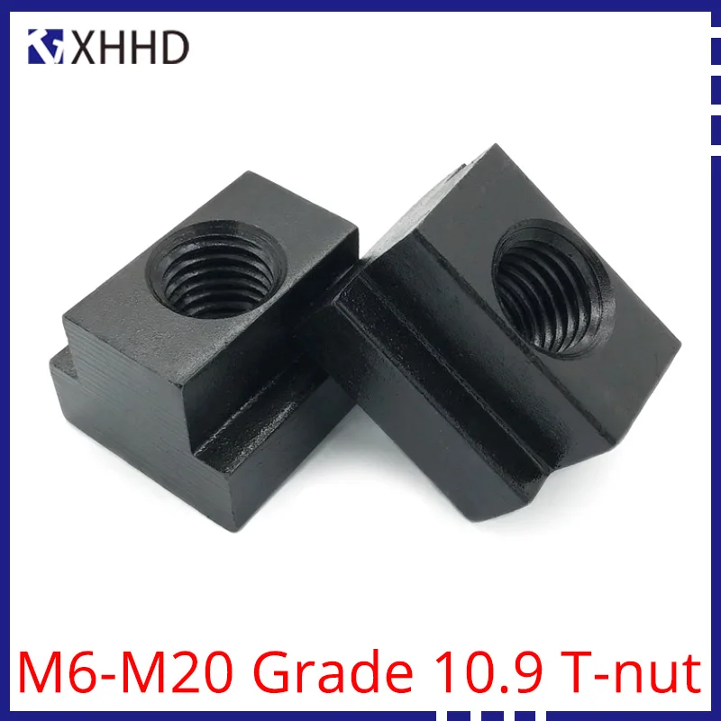 M6 M8 M10 M12 M14 M16 M18 M20 Black Grade 10.9 T-slot Nuts Clamp Table Milling Block Slot Slider Machine Tool Screw T Nut
M6 M8 M10 M12 M14 M16 M18 M20 Black Grade 10.9 T-slot Nuts Clamp Table Milling Block Slot Slider Machine Tool Screw T Nut