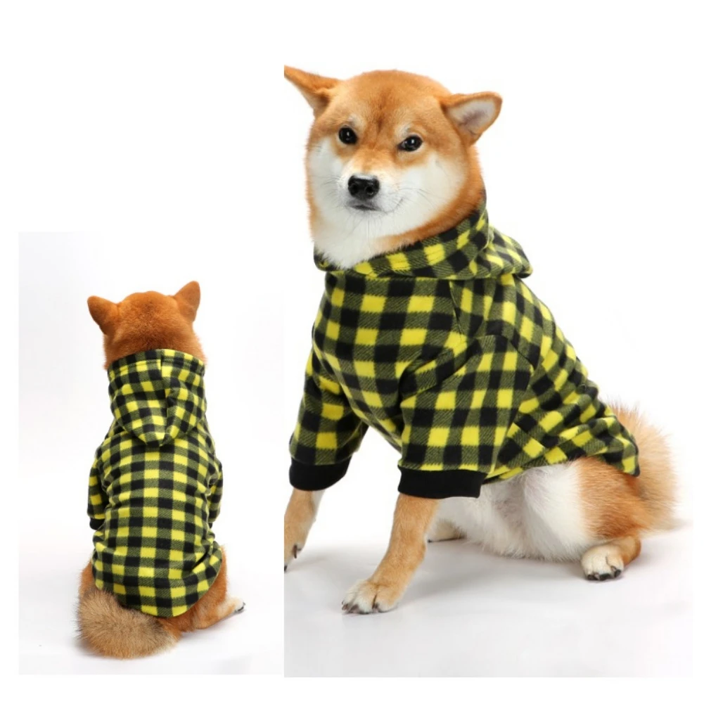 Winter Pet Dog Coat Jacket Small Medium Dogs Dog Clothes Plaid Hoodie Pets Clothing For Pets Outfits Chihuahua Costume
Winter Pet Dog Coat Jacket Small Medium Dogs Dog Clothes Plaid Hoodie Pets Clothing For Pets Outfits Chihuahua Costume