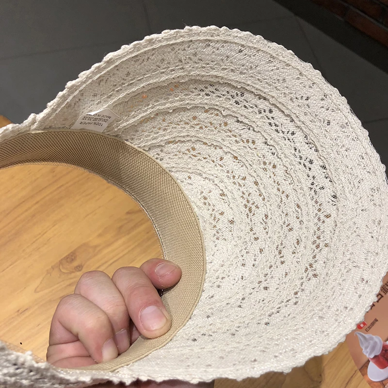 Spring Summer Lace Spliced Hollow Sun Visors Women Fashion All Match Caps New Outdoors Travel Casual Hat 5 Colors 53-59 cm
Spring Summer Lace Spliced Hollow Sun Visors Women Fashion All Match Caps New Outdoors Travel Casual Hat 5 Colors 53-59 cm